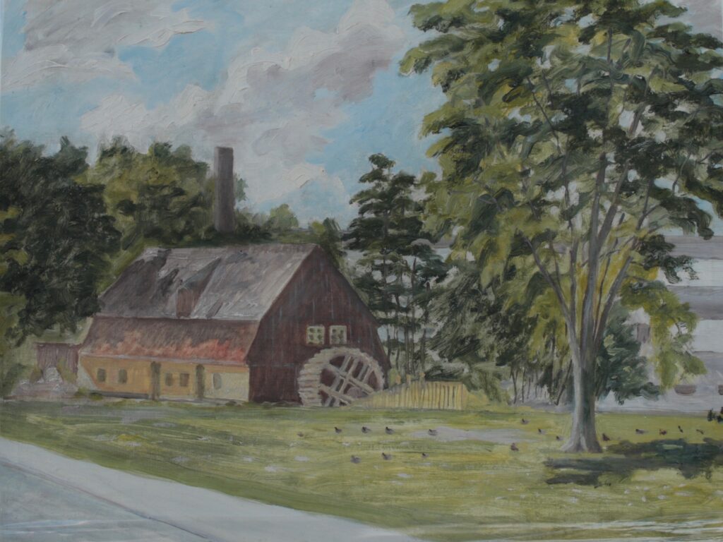 Lyngby Nordre Mølle – Lyngbymalerens bedste - 12