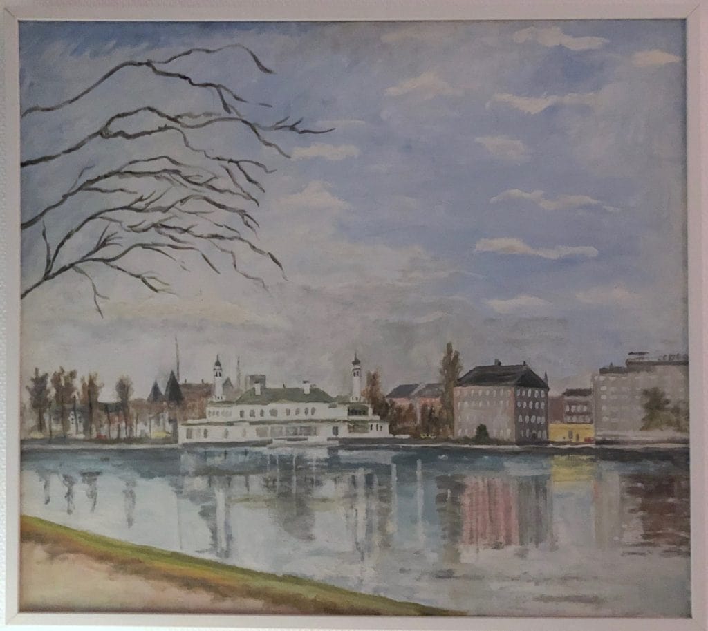 Søpavillonen København – Lyngbymaleren Anker Legaard – i privat eje